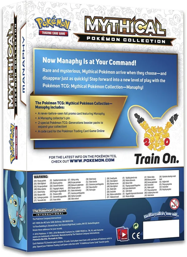 Generations - Mythical Pokemon Collection (Manaphy) (Read description) - Image 7