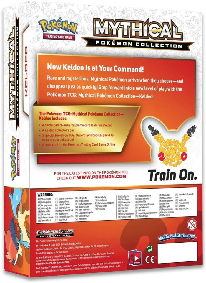 Generations - Mythical Pokemon Collection (Keldeo) - Image 3
