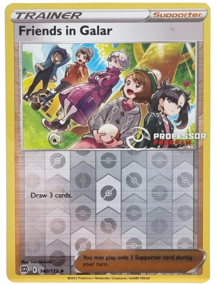 Brilliant Stars 140/172 Friends in Galar (Professor Program League Promo) - Image 1