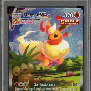 Pokémon Flareon VMAX PSA 10