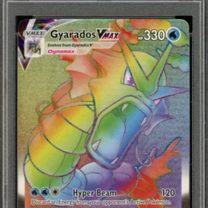 Pokémon Evolving Skies FA Secret Gyarados VMAX PSA 10
