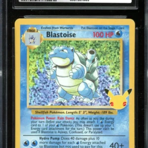 Pokemon Celebrations Blastoise CGC 10