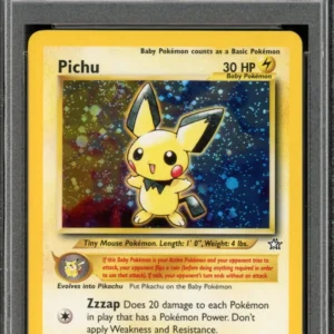 Pokémon Unlimited Neo Genesis Pichu PSA 10