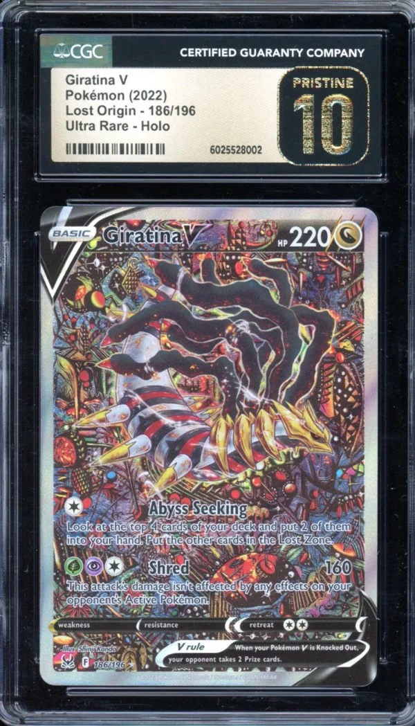 Pokémon Lost Origin Giratina V CGC 10 Pristine