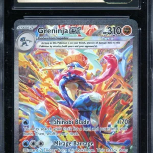 Pokémon Twilight Masquerade Greninja ex SIR CGC 10 Pristine