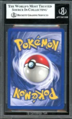 Pokemon 1st Edition Base Set Charizard Thick Stamp BGS 9 - Image 2