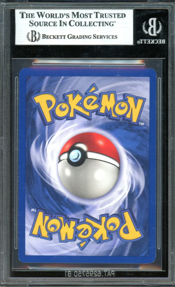 Pokemon 1st Edition Base Set Charizard Thick Stamp BGS 9 - Image 2