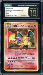 Pokémon Japanese Base Set Charizard CGC 10 Pristine