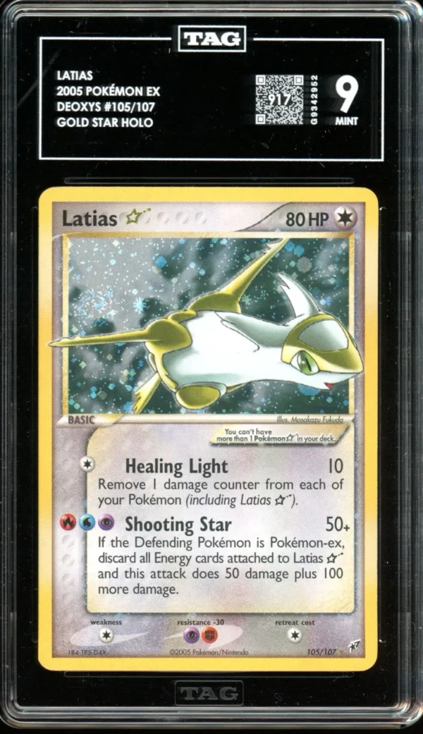 Pokémon Gold Star Latias TAG 9