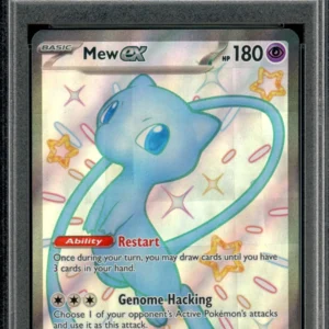 Shiny Ultra Rare Mew ex PSA 10