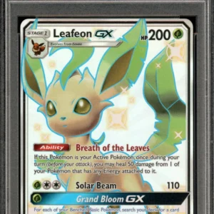 Hidden Fates Leafeon GX PSA 10