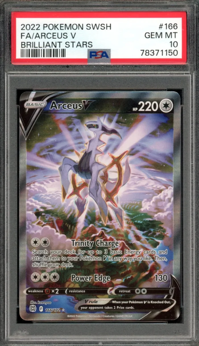Brilliant Stars Arceus V PSA 10 - Image 1