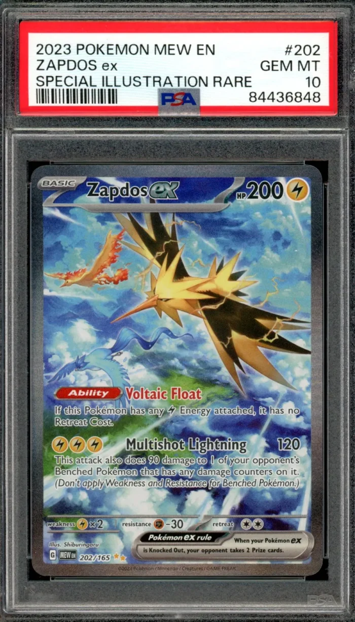 Special Illustration Rare Zapdos ex PSA 10 - Image 1