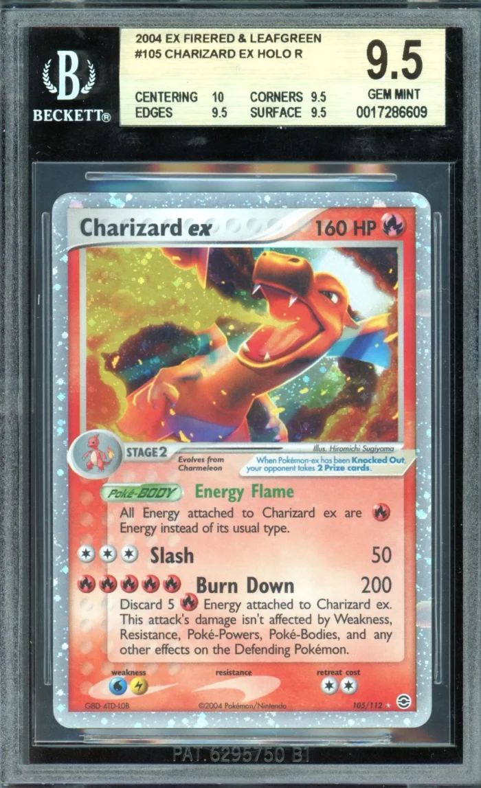Pokémon FRLG Charizard ex BGS 9.5 - Image 1
