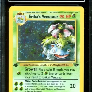 Pokémon 1st Edition Erika’s Venusaur TAG 10 (971)