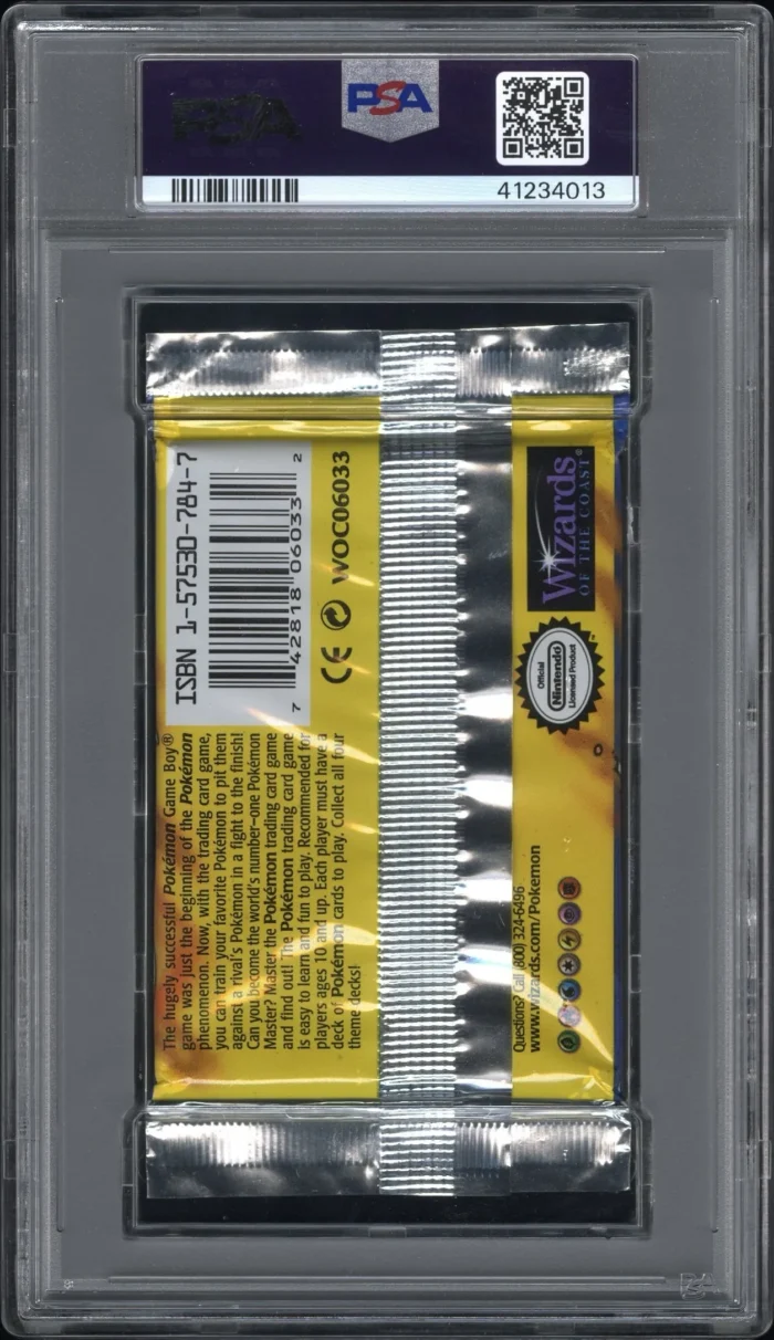 Pokémon 1st Edition Base Set Pack PSA 10 Charizard Artwork - Image 2