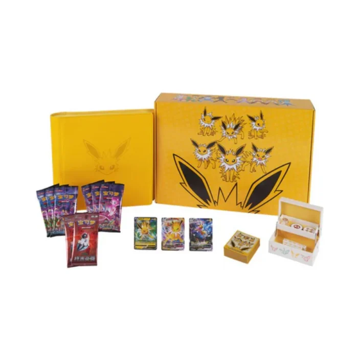 Simplified Chinese Pokemon Eevee Sealed Jumbo Collection Box - Image 4