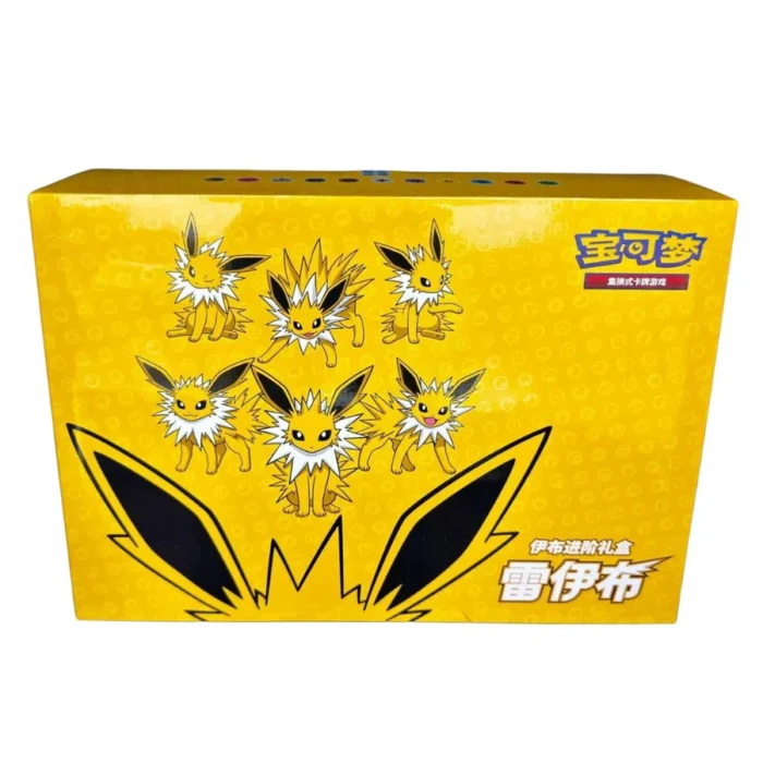 Simplified Chinese Pokemon Eevee Sealed Jumbo Collection Box - Image 3