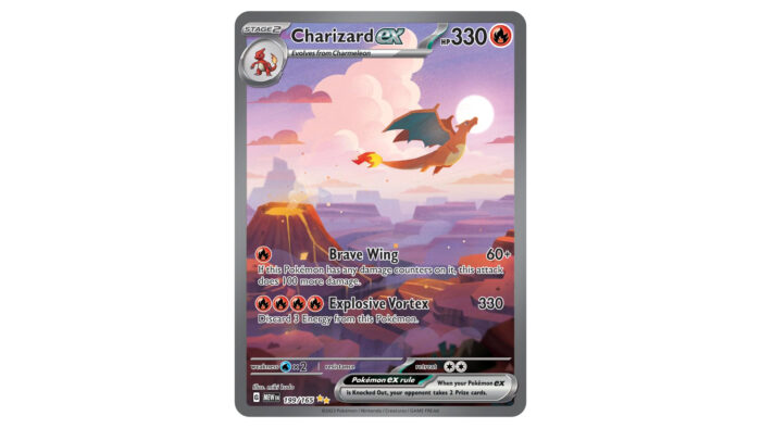 Charizard ex 199/165 Scarlet & Violet 151 - 2023 Pokemon - PSA 10 - Image 1