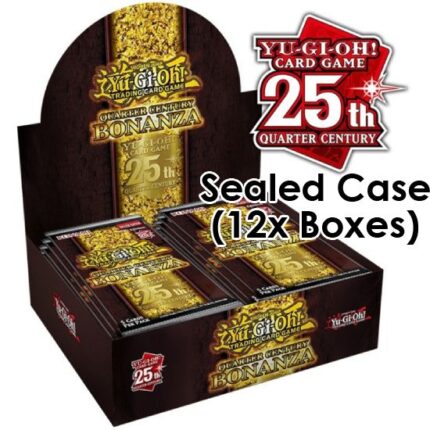 Quarter Century Bonanza Sealed Case (12x booster boxes) American Print