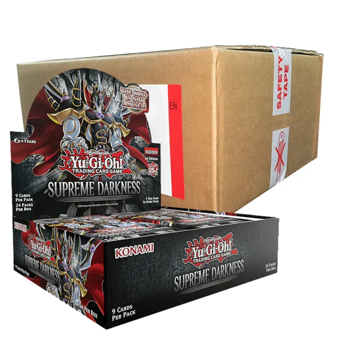 Supreme Darkness Sealed Case (12x booster boxes) EU English Pre-Order - Image 1