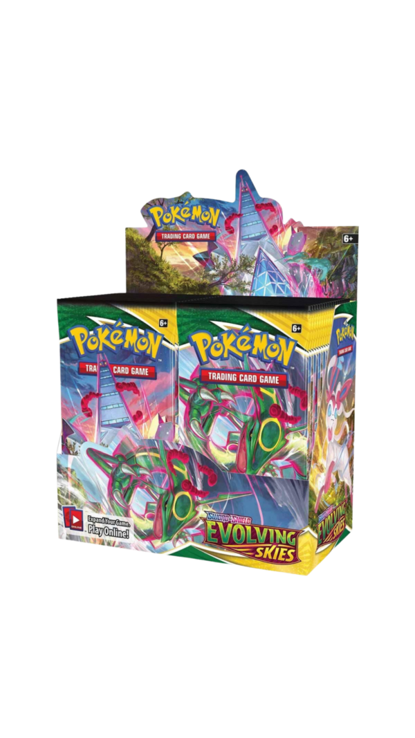 Pokémon Mint Evolving Skies Booster Box w/ Case